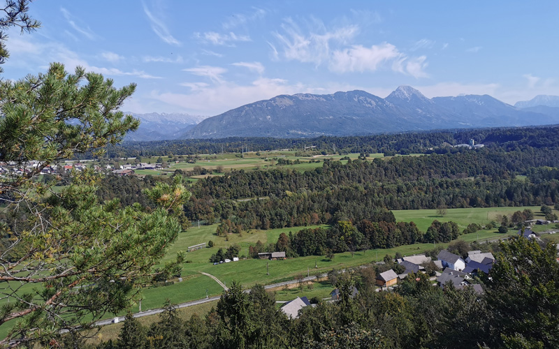 View from Zaloški Stovc